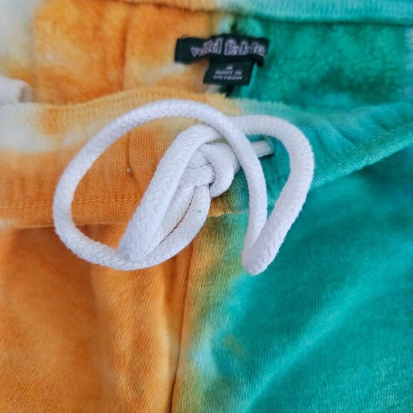 Wild Fable Tie-Dye Womens Lounge Shorts Multi-Color Elastic Waist Size M Casual - Picture 5 of 11